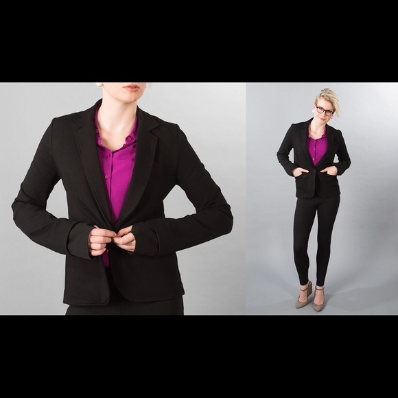 betabrand Jackets & Blazers - BetaBrand 2XL black Blazer w/ thumb holes